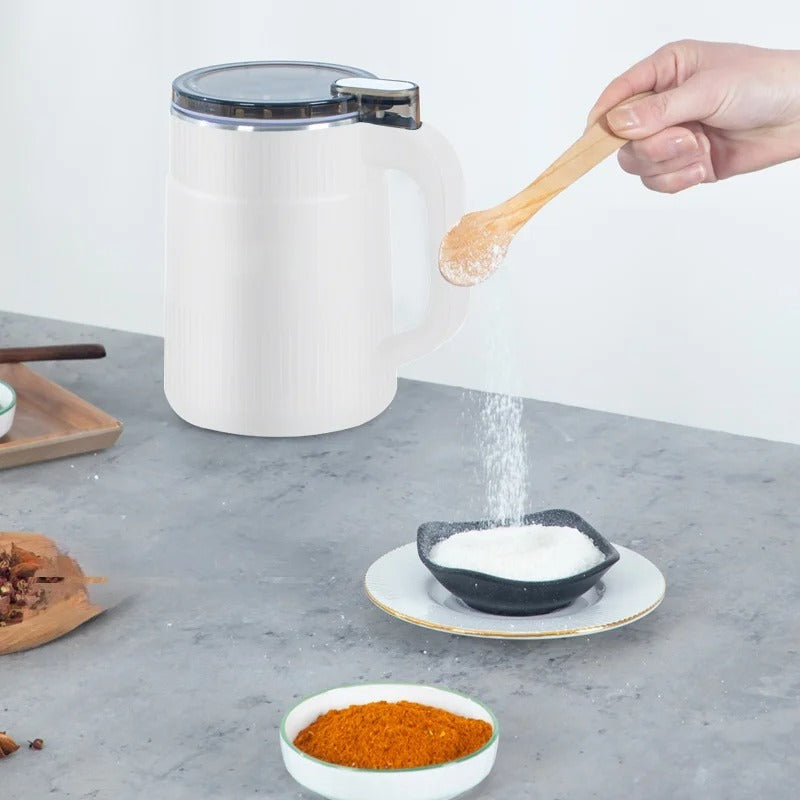 NOUVEAU RICHE Elektrische Getreidemühle Mahlgrad Einstellbar Vielseitig