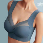 Seamless wire-free push-up bra for women with high comfort and shaping fit