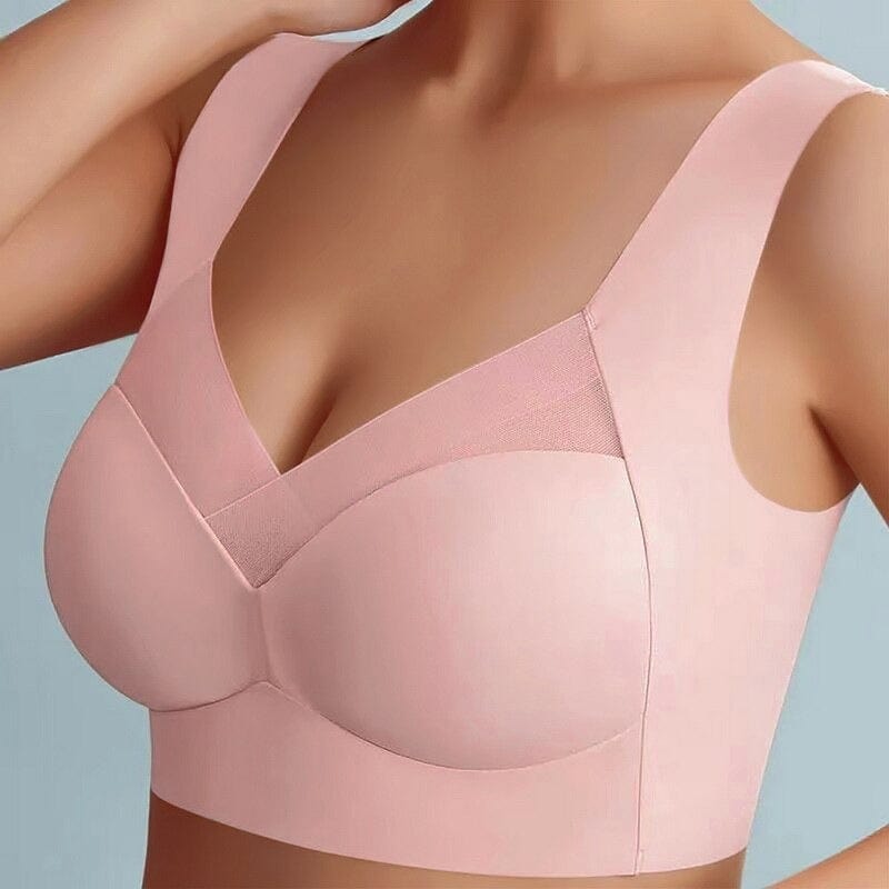 Nahtloser Push-up BH ohne Bügel für Damen mit hohem Komfort und formender Passform