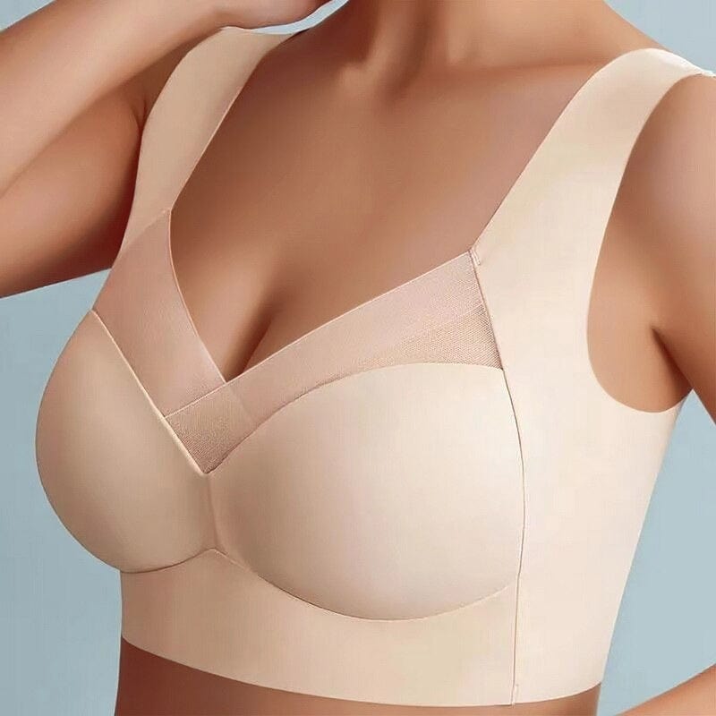 Nahtloser Push-up BH ohne Bügel für Damen mit hohem Komfort und formender Passform