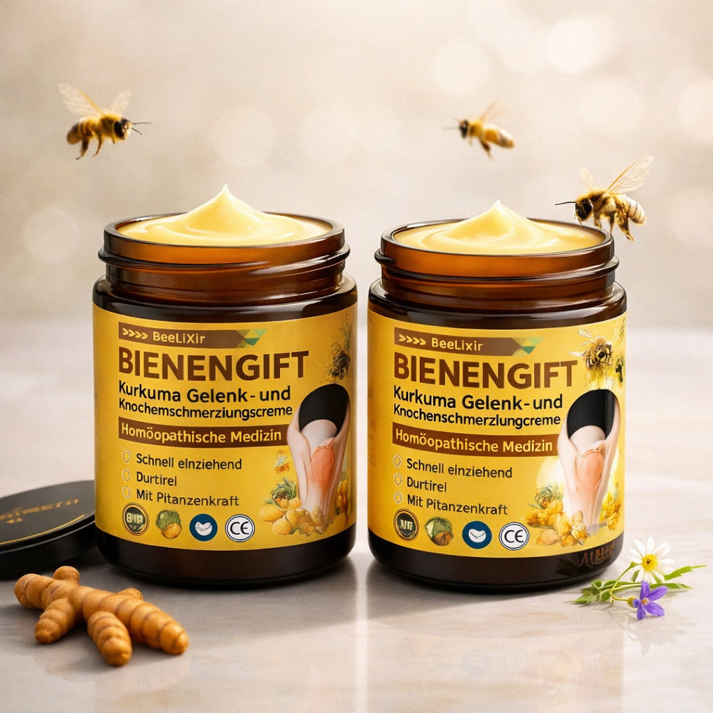 Nährende Gesichtscreme mit Bienengift-Peptiden für ein gepflegtes und strahlendes Hautbild