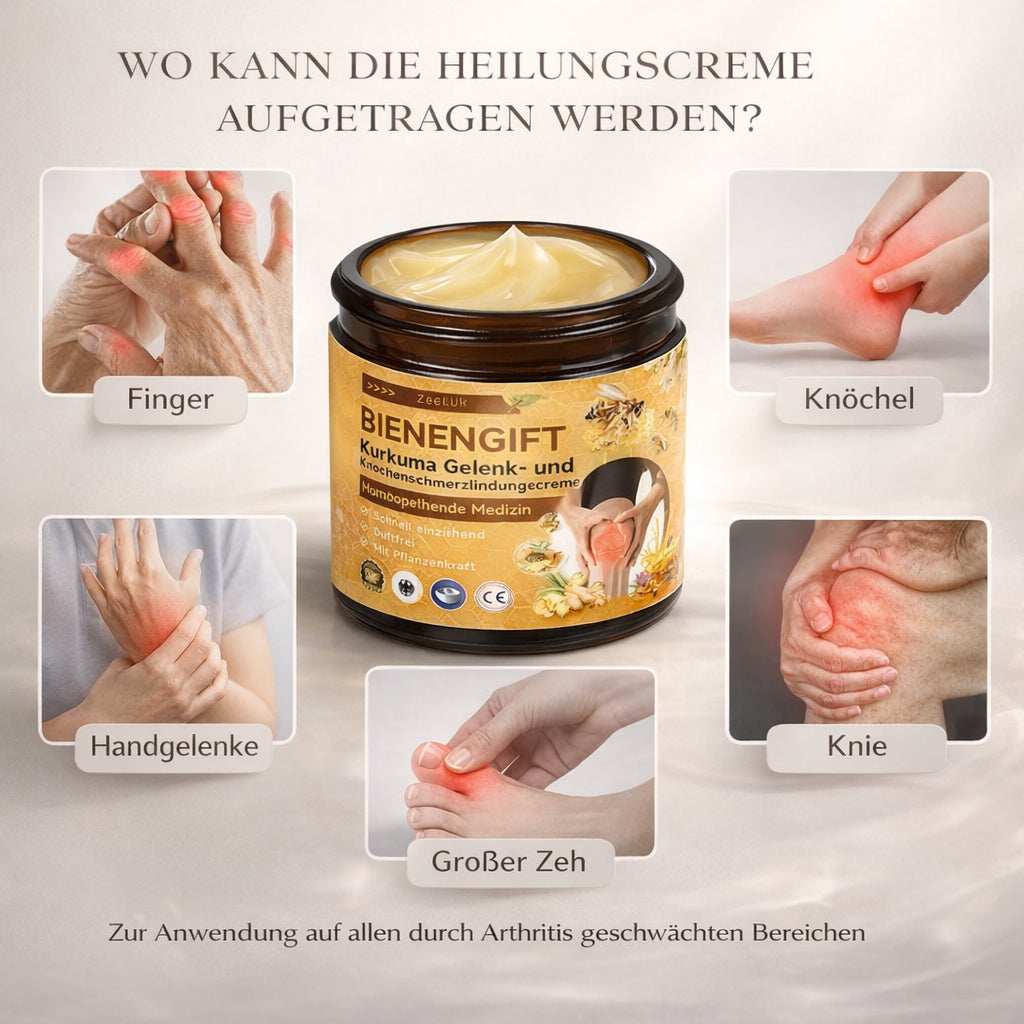 Nährende Gesichtscreme mit Bienengift-Peptiden für ein gepflegtes und strahlendes Hautbild