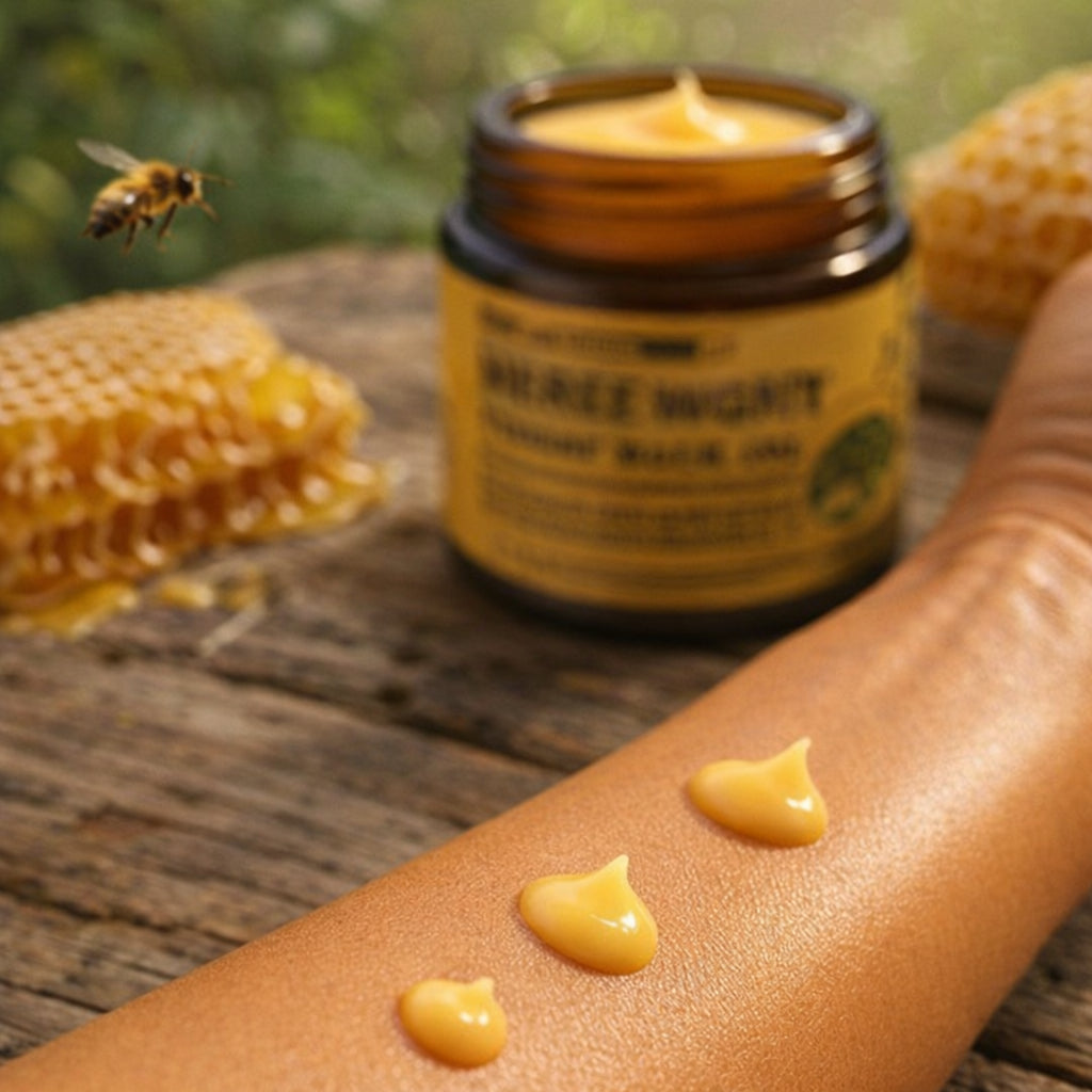 Nährende Gesichtscreme mit Bienengift-Peptiden für ein gepflegtes und strahlendes Hautbild