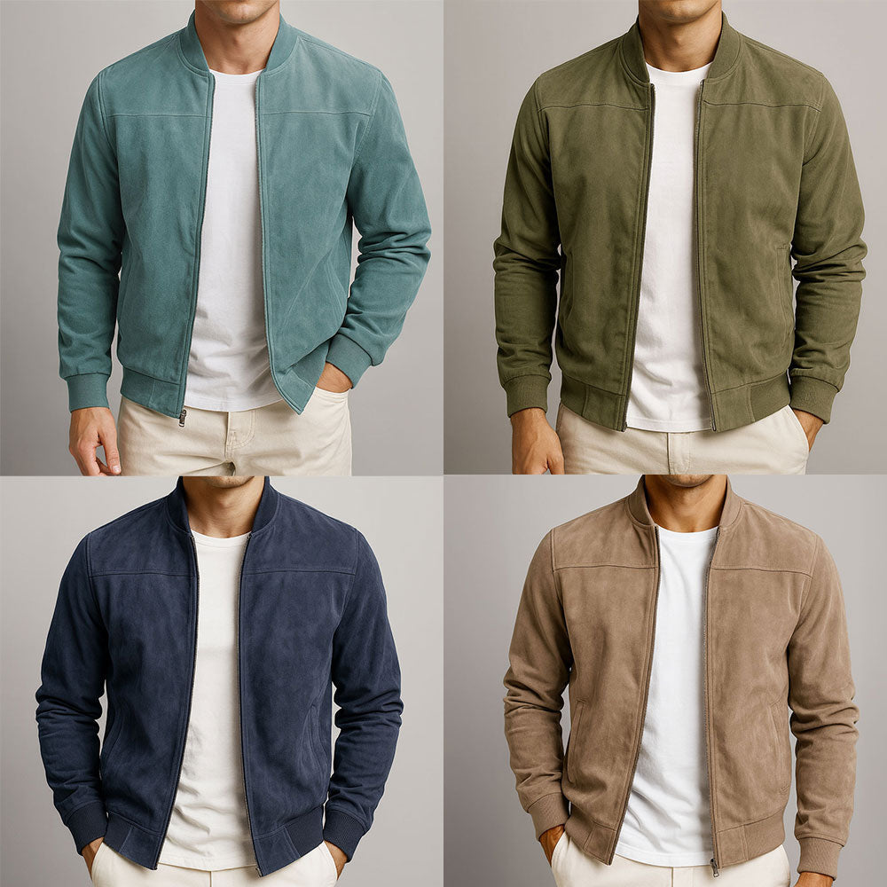 Herren-Wildlederjacke – Zeitlose Eleganz und raffinierter Stil