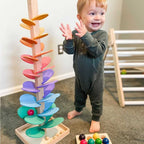 Regenbogen Holzbaum Spielzeug – Lehrreiches und Natürliches Spielvergnügen
