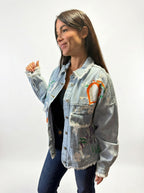 Denimjacke für Damen mit urbanem Design für Alltag und Streetwear
