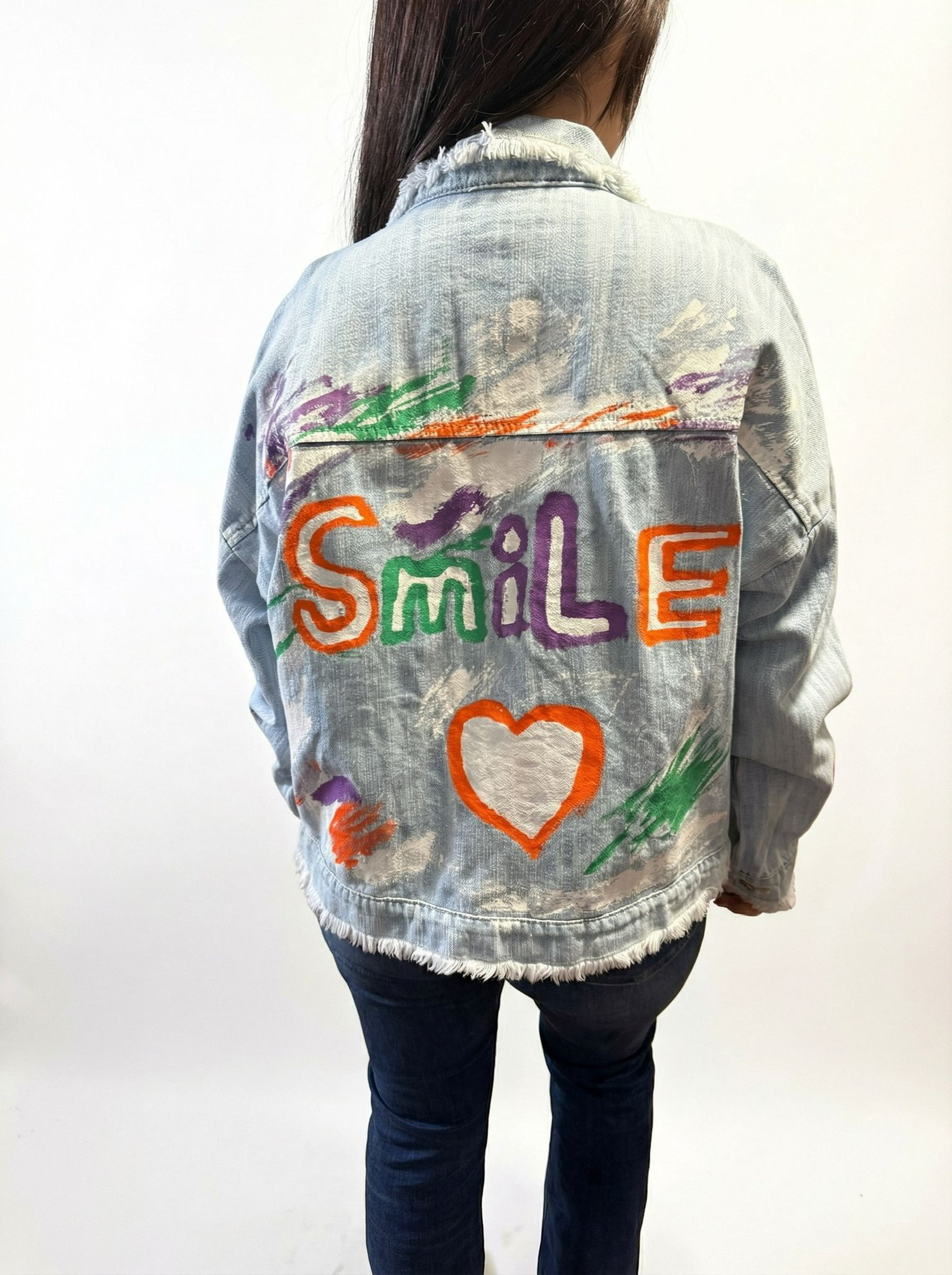 Denimjacke für Damen mit urbanem Design für Alltag und Streetwear