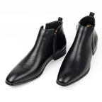 Chelsea Stiefeletten für Herren aus Leder mit bequemem Slip-on Design