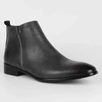 Chelsea Stiefeletten für Herren aus Leder mit bequemem Slip-on Design