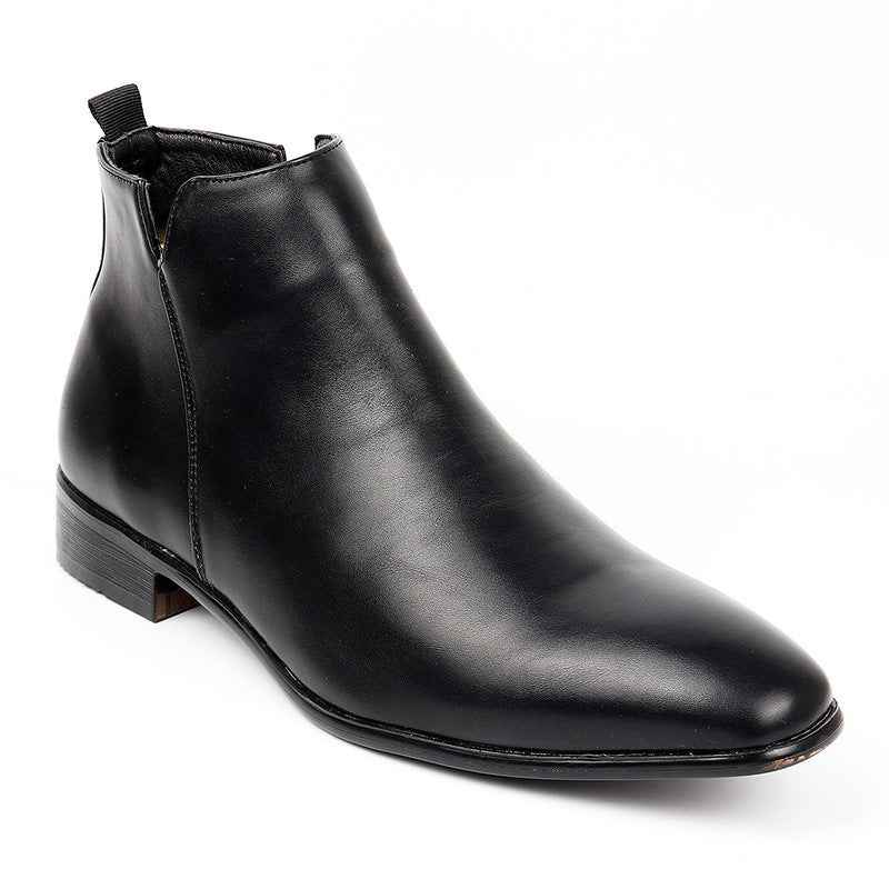 Chelsea Stiefeletten für Herren aus Leder mit bequemem Slip-on Design