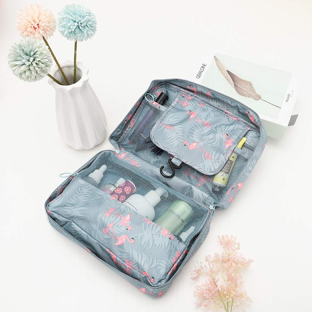 NOUVEAU RICHE Reise Kosmetiktasche Wasserdicht Mit Stauraum Organisiert