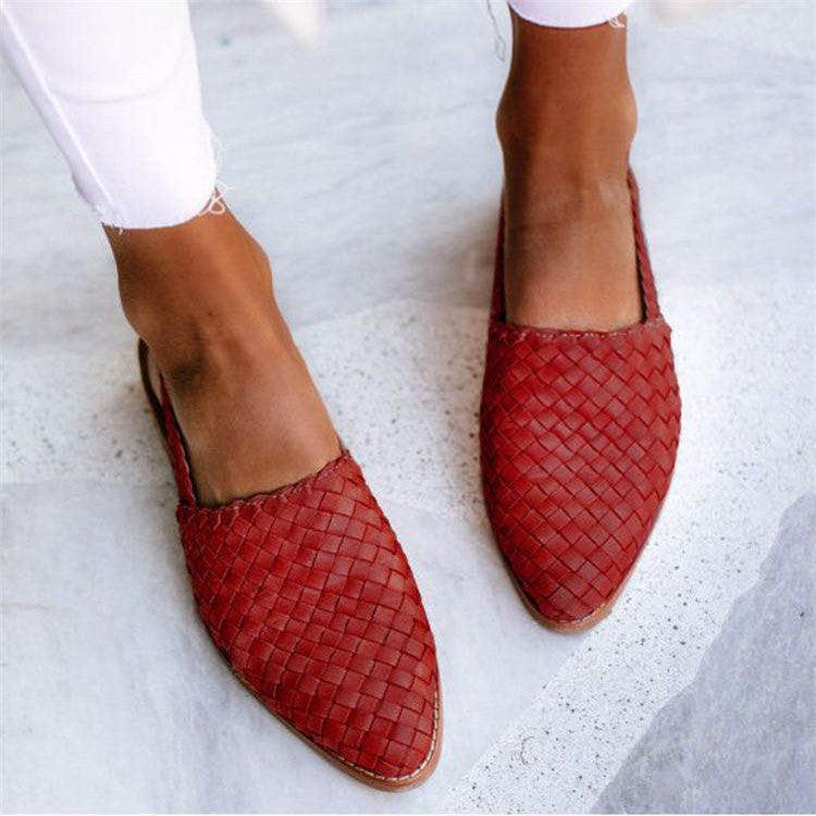 Orthopedic slingback ballerinas for women | Comfortable flat shoes with padded sole and adjustable strap for the...