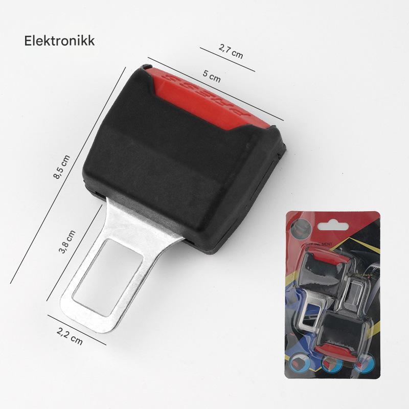 Anschnallgurt Verlängerung 2er Pack | Universeller Sicherheitsgurt Adapter für Auto & Kindersitz | Passend für 20-22mm Gurtzunge