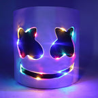 DJ Kostüm Set mit LED-Helm