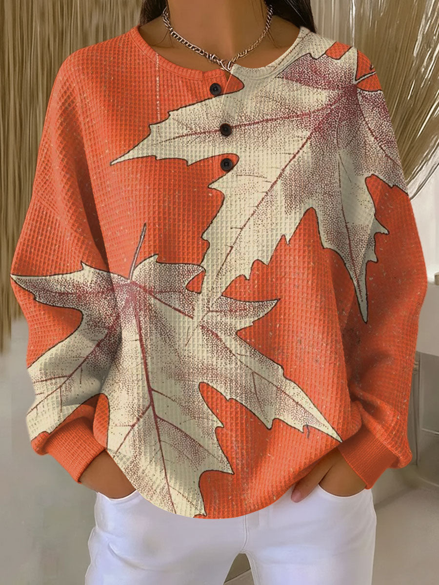 Warmer Damen-Strickpullover in Waffeloptik | Komfort & Weichheit