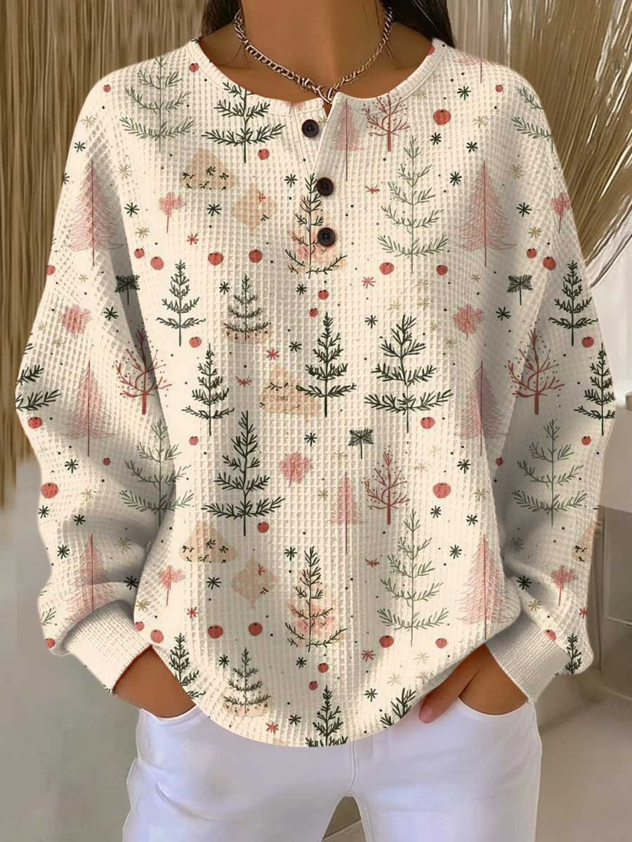Warmer Damen-Strickpullover in Waffeloptik | Komfort & Weichheit