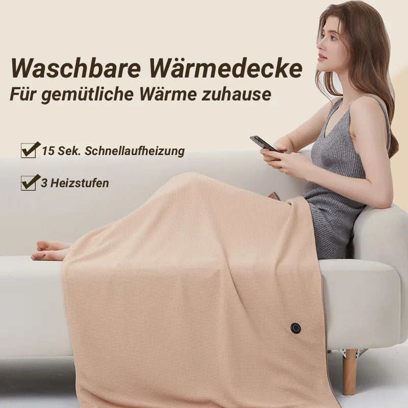 Elektrische Heizdecke mit 3 Stufen für Wärme und Komfort