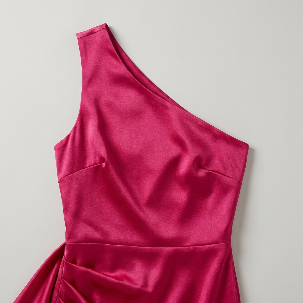 Raffiniertes Abendkleid mit hohem Schlitz
