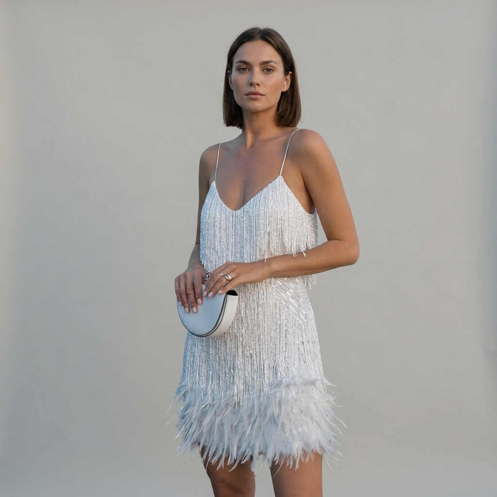 Luxuriöses Mini-Abendkleid für besondere Anlässe