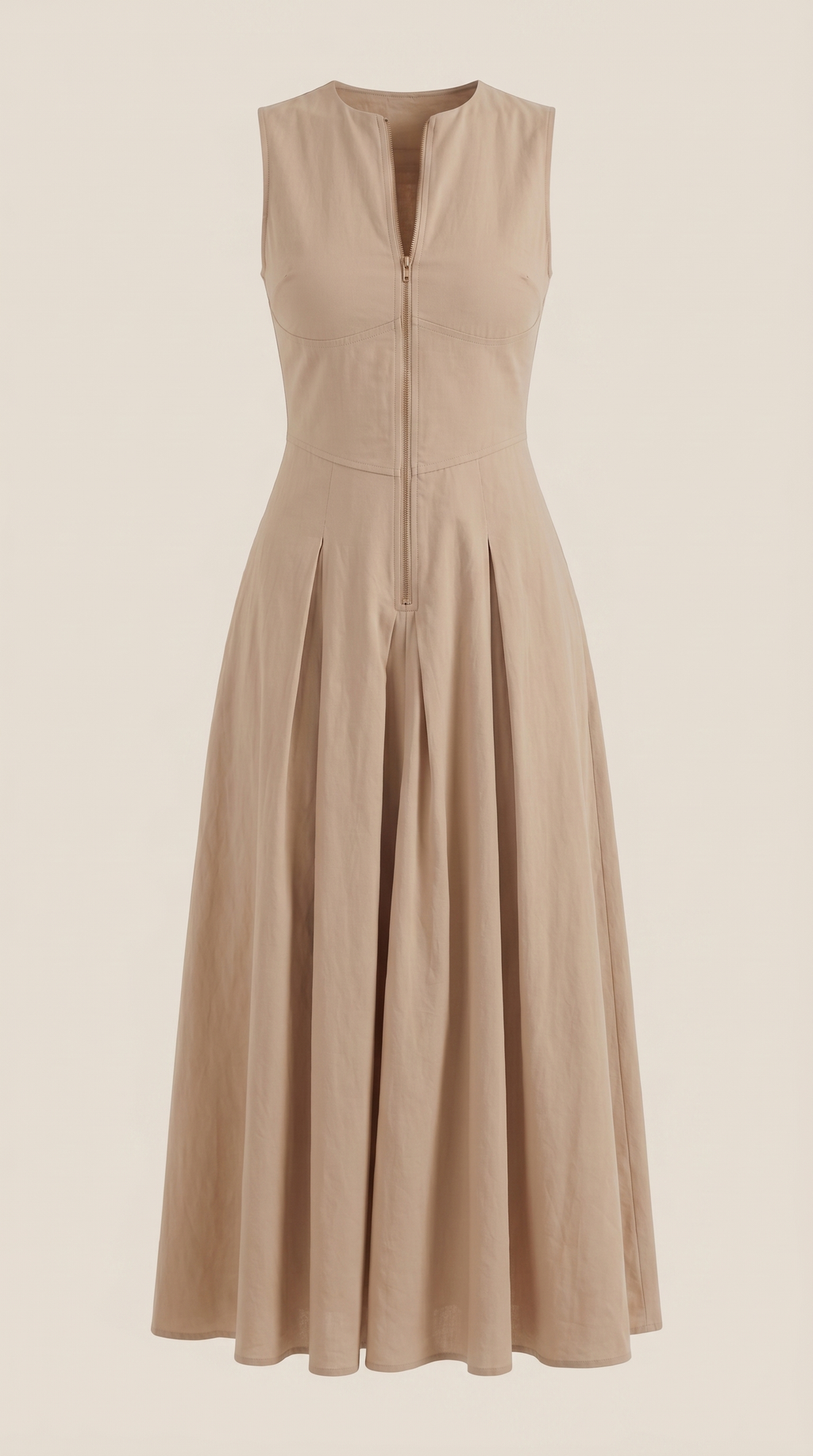 Midi-Kleid mit A-Linie