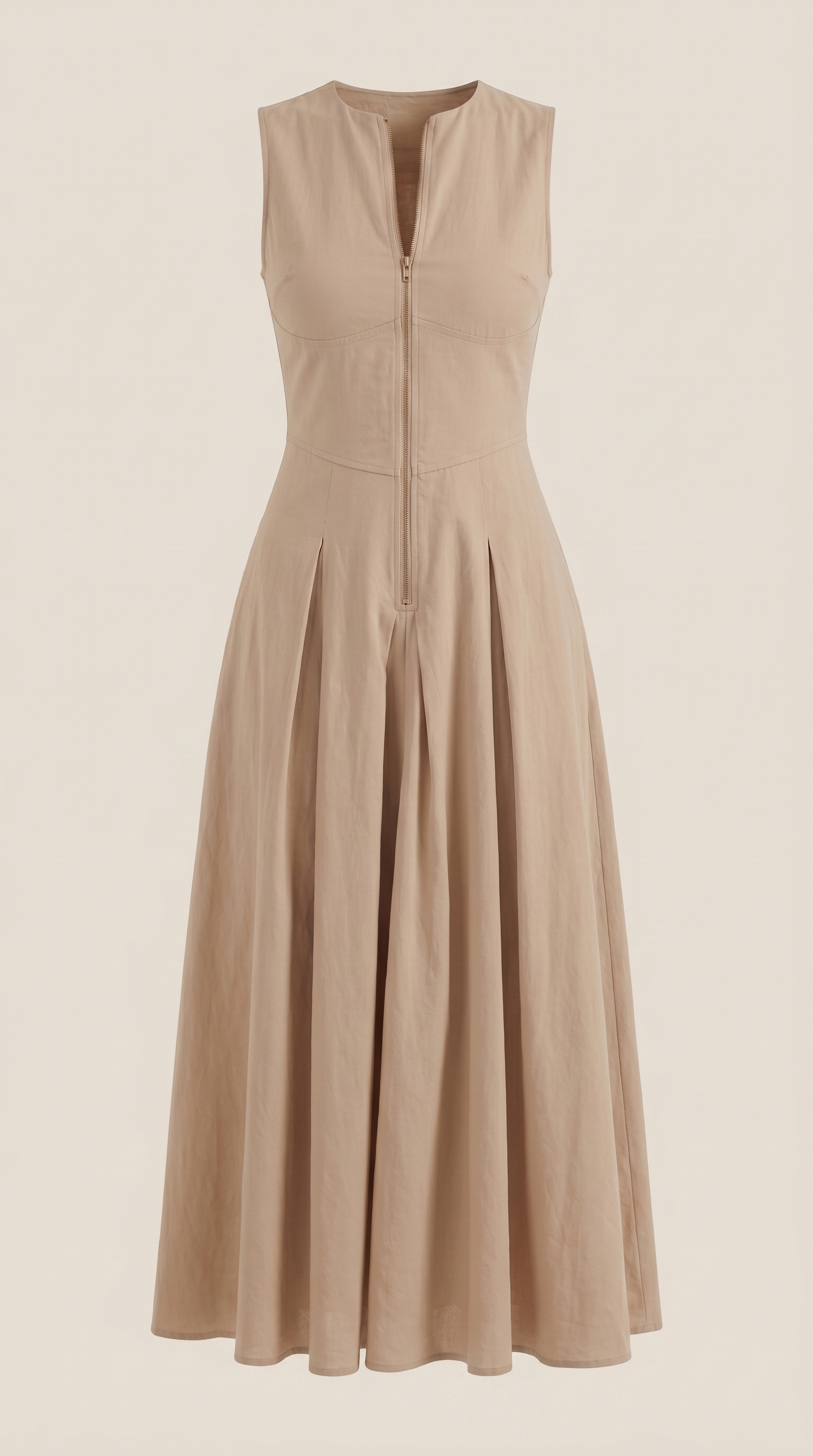 Midi-Kleid mit A-Linie