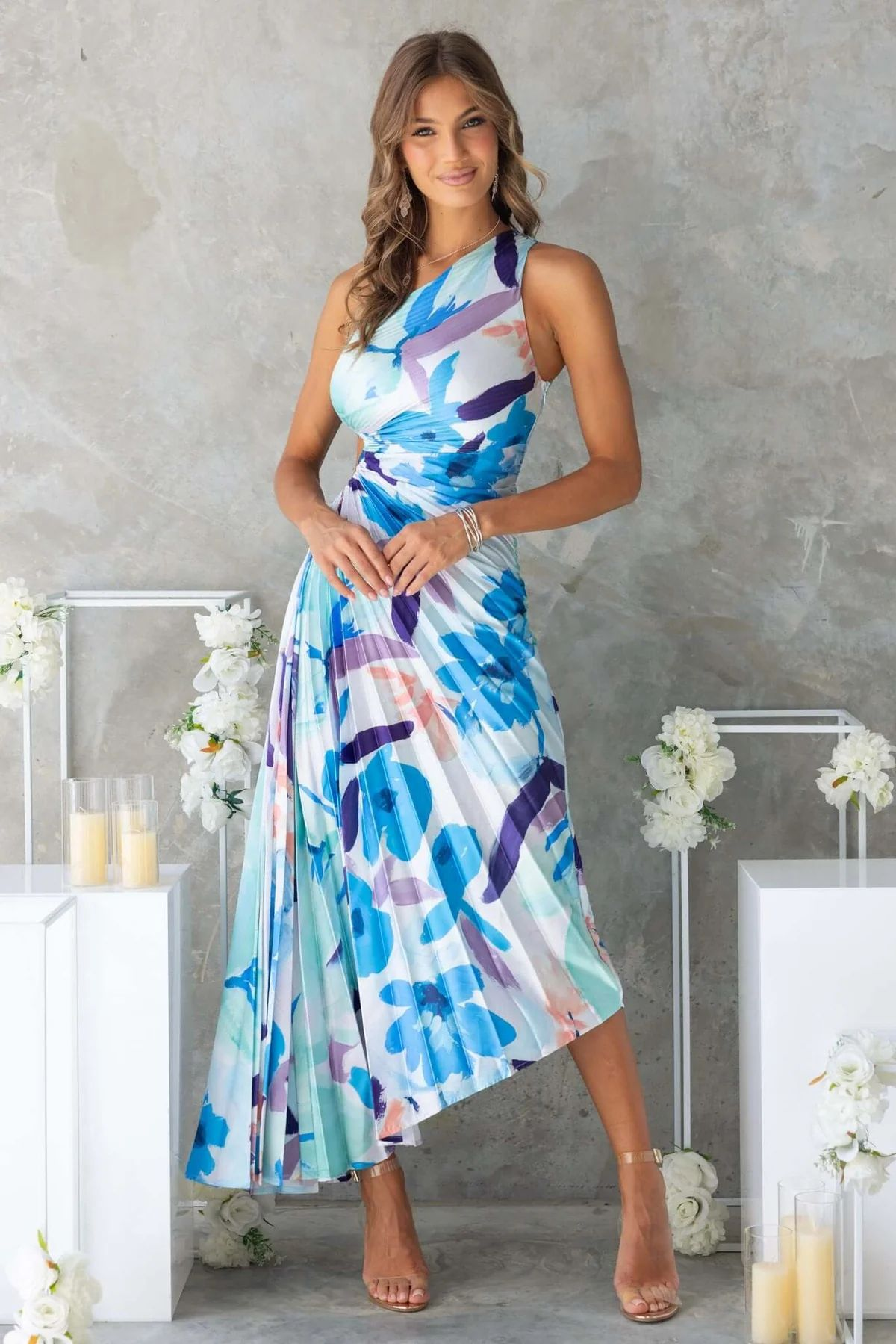Elegantes Midi-Kleid Audrine – Modern & Raffiniert