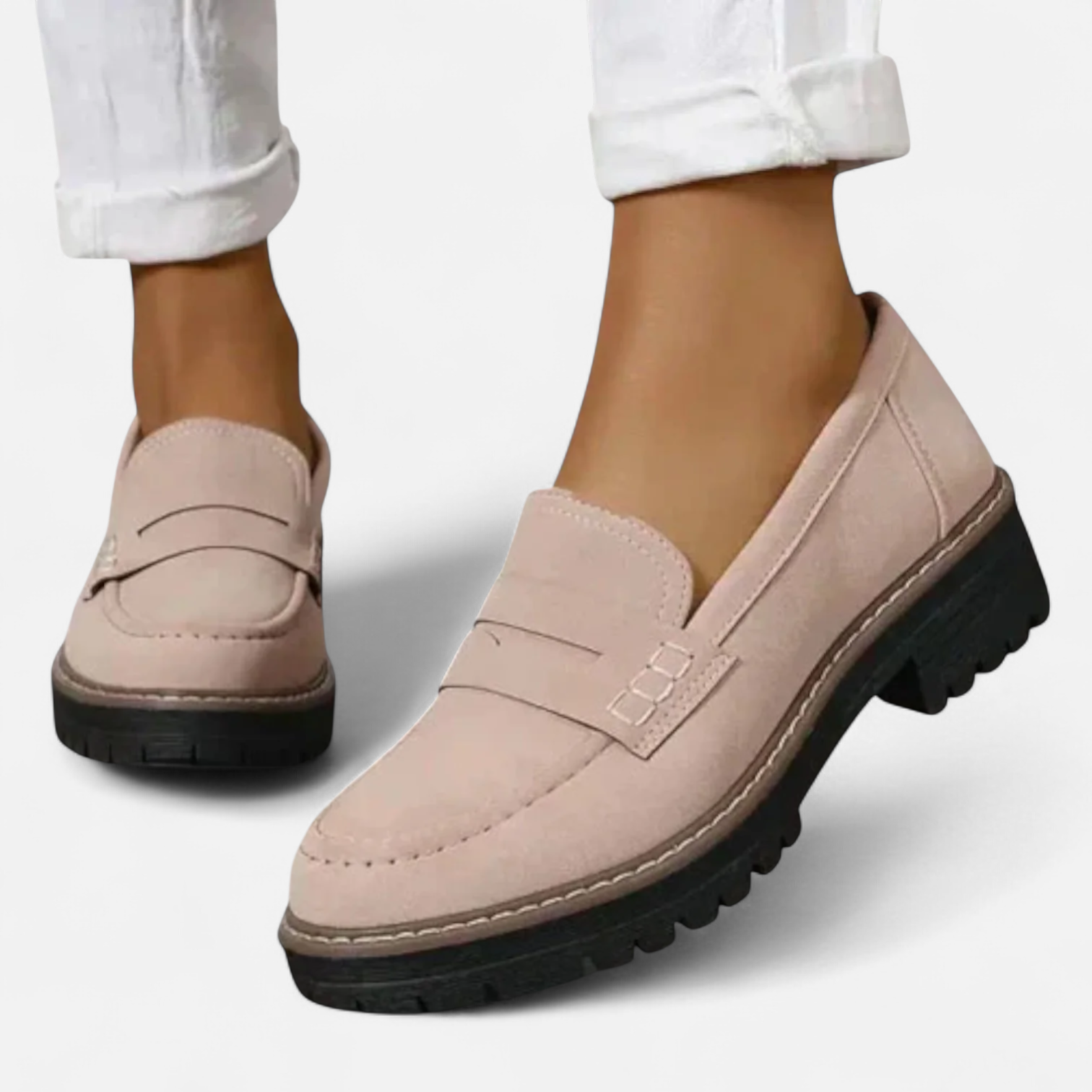 Orthopädische Damen-Mokassins aus hochwertigem Leder – Anatomischer Komfort & Raffinierter Stil