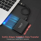 Ultraschnelle portable 128GB SSD