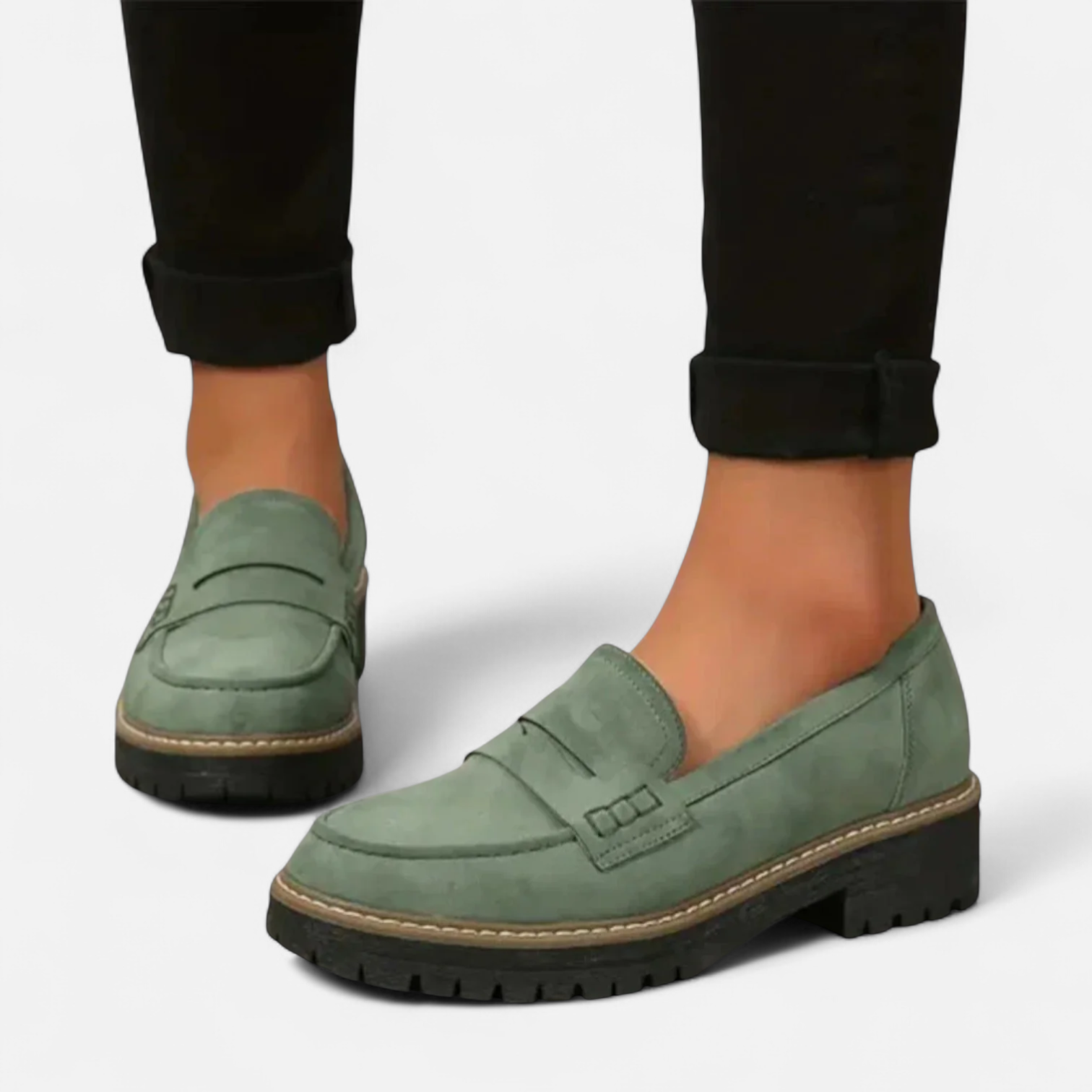 Orthopädische Damen-Mokassins aus hochwertigem Leder – Anatomischer Komfort & Raffinierter Stil