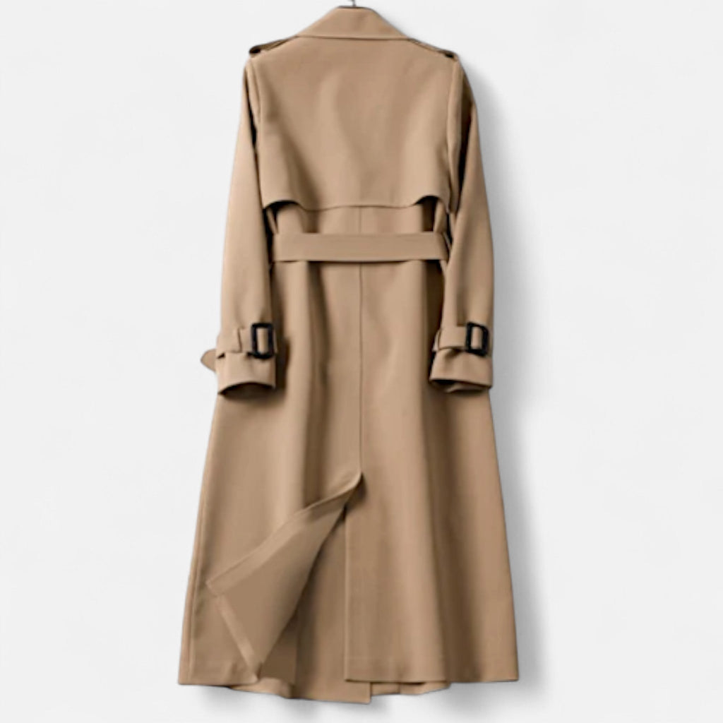 Vintage-Trenchcoat für Damen mit modernem, ikonischem Schnitt