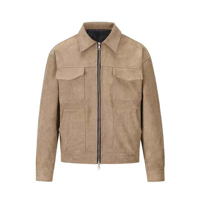 Classic men's bomber jacket with modern cut and comfort