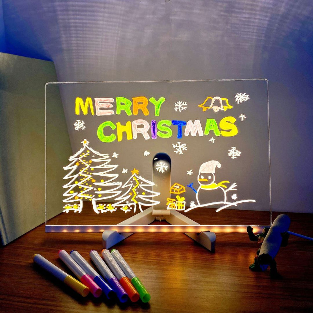 LED Schreibtafel für Kinder - Leuchtendes Zeichenbrett