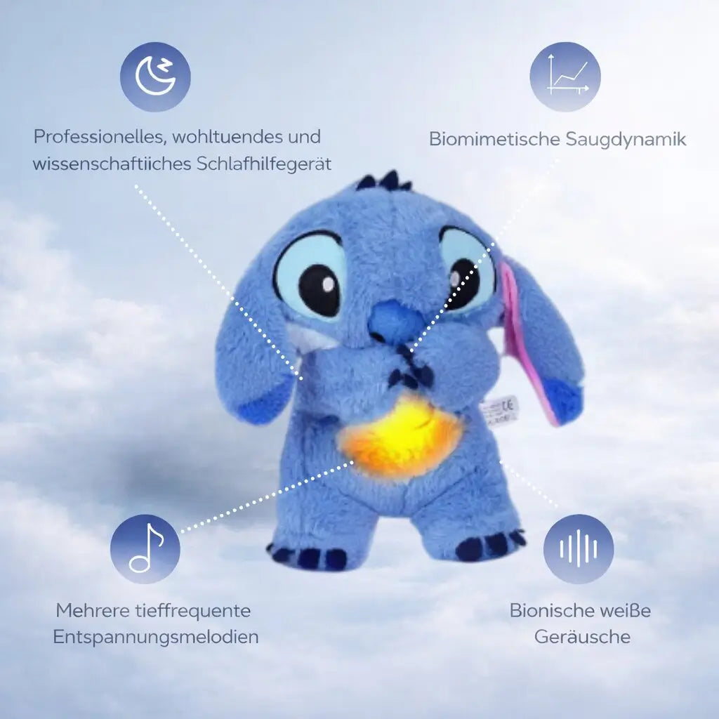 Beruhigendes Kuscheltier für Babys und Kinder mit Atemfunktion und sanftem Einschlaf-Design