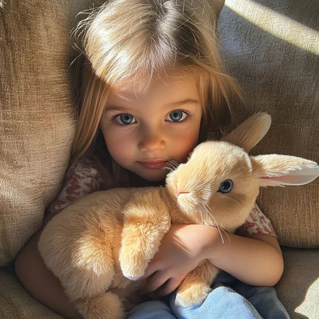 Interactive Plush Rabbit – Soft and Lifelike Playmate