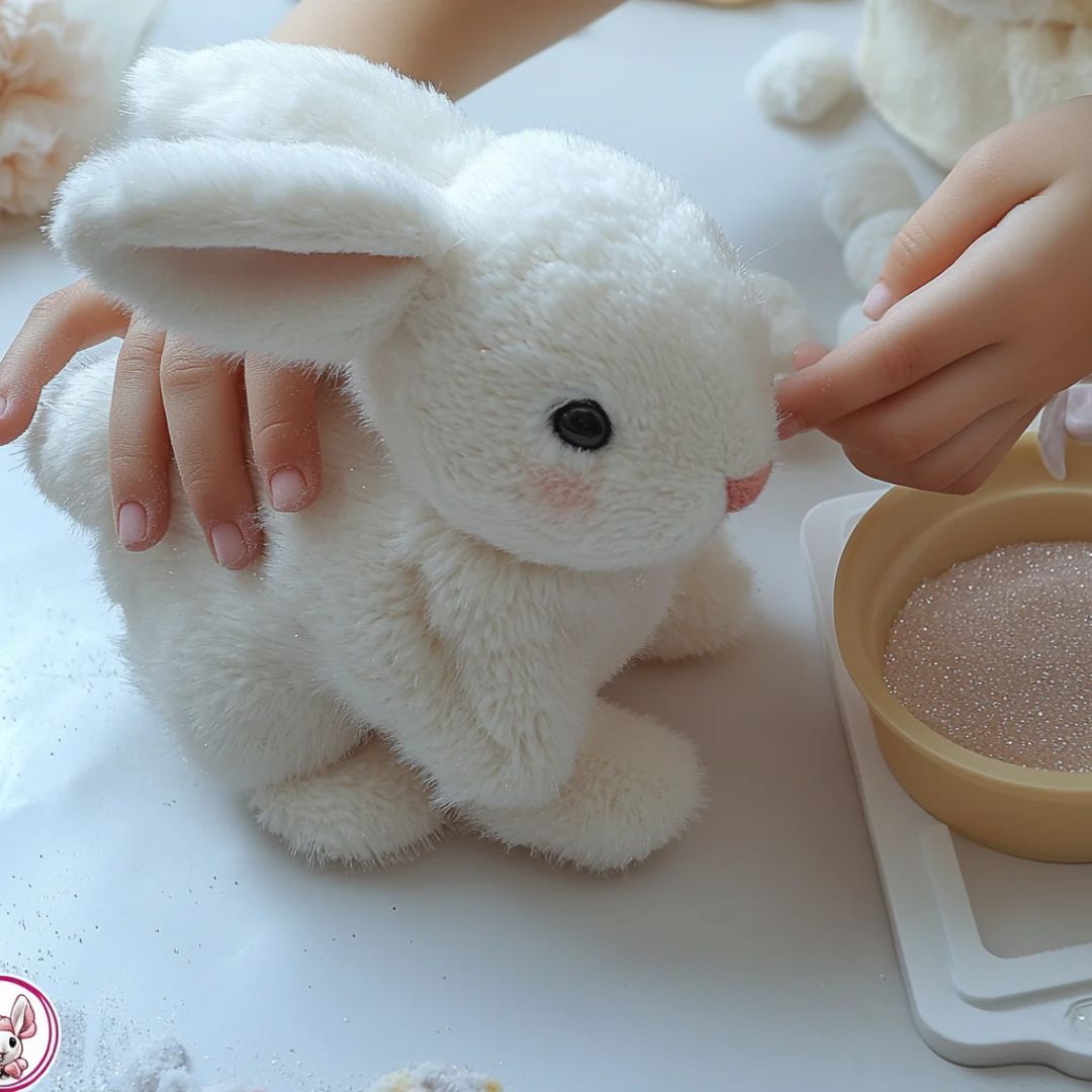 Interactive Plush Rabbit – Soft and Lifelike Playmate