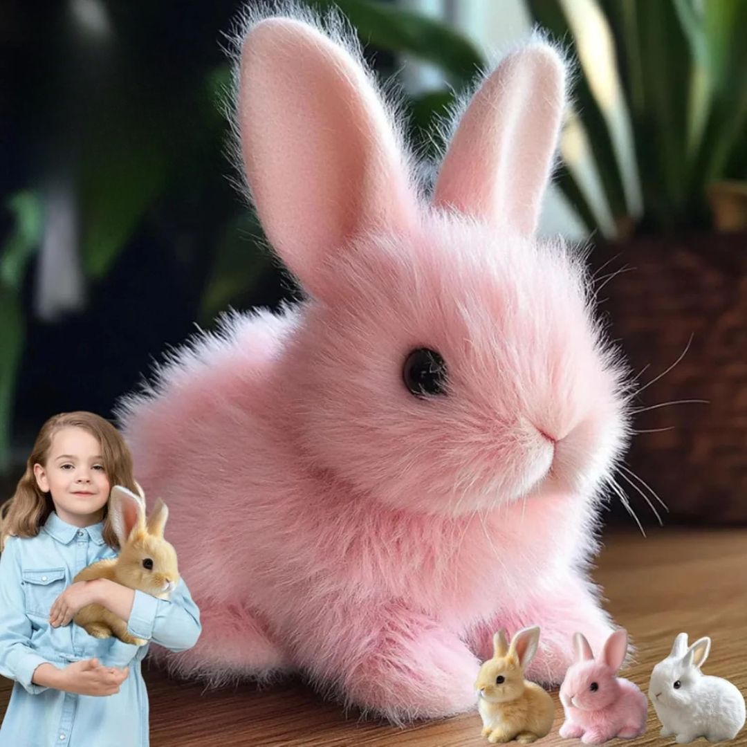 Interactive Plush Rabbit – Soft and Lifelike Playmate