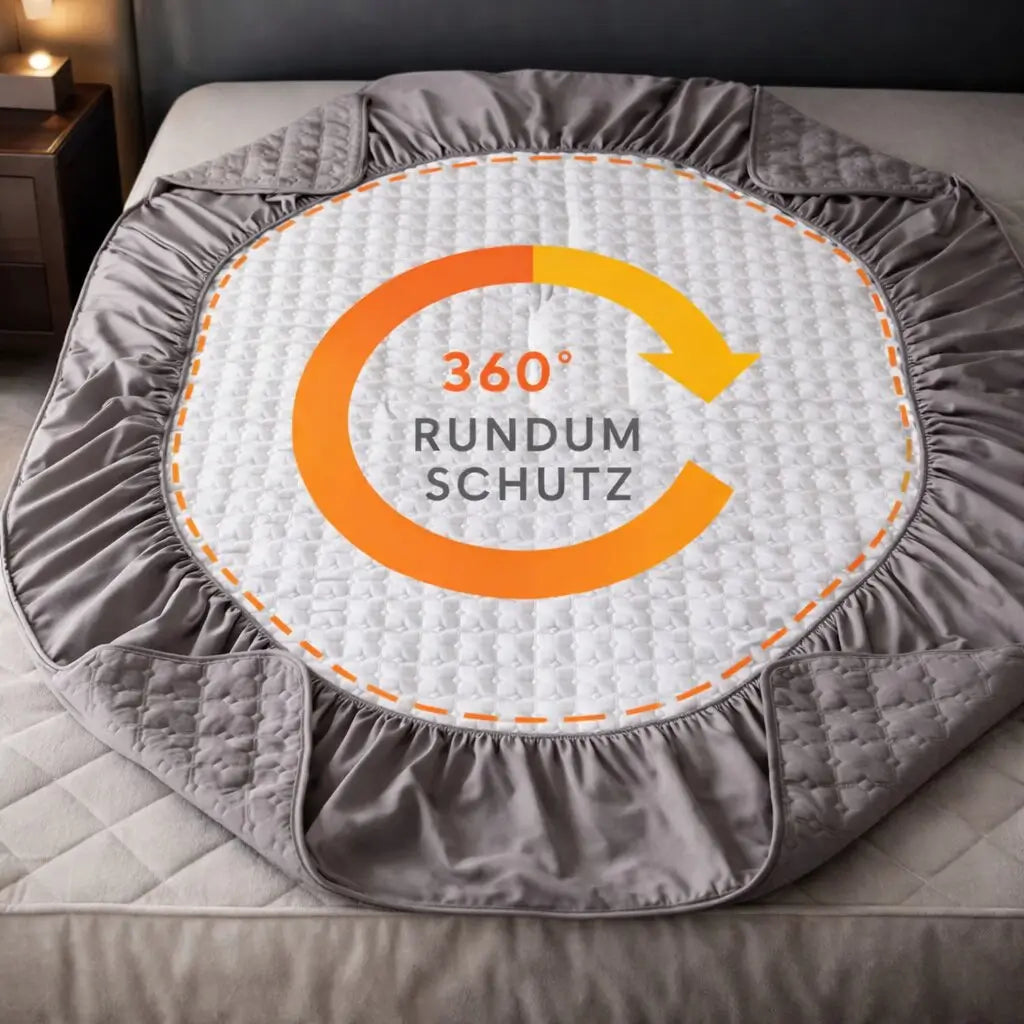 Wasserdichter Luxus Matratzenschoner mit atmungsaktivem Komfort und zuverlässigem Schutz