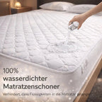 Wasserdichter Luxus Matratzenschoner mit atmungsaktivem Komfort und zuverlässigem Schutz