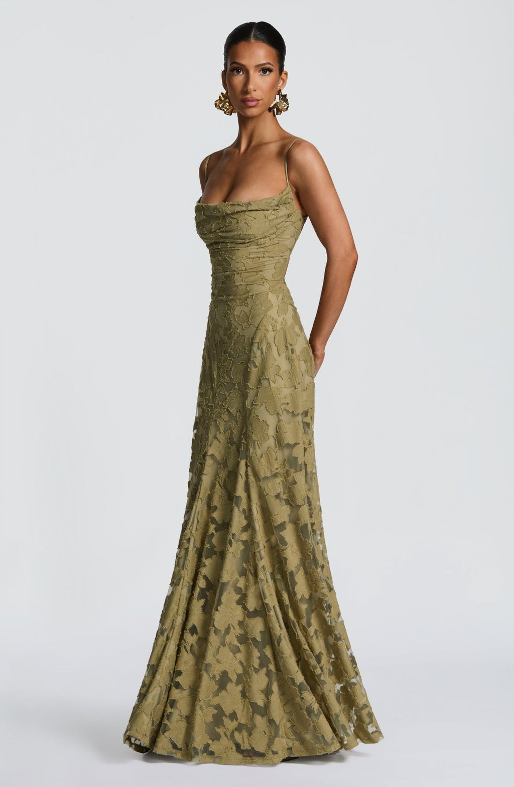 Miss | Jurk Dames Casual Maxi - Viscose - Miss Madera