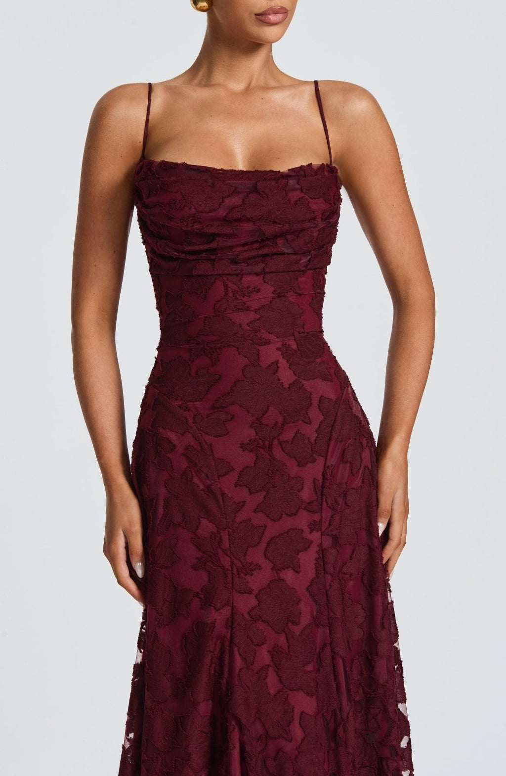 Miss | Jurk Dames Casual Maxi - Viscose - Miss Madera