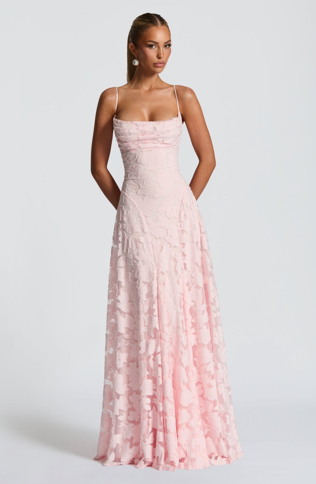 Miss | Jurk Dames Casual Maxi - Viscose - Miss Madera