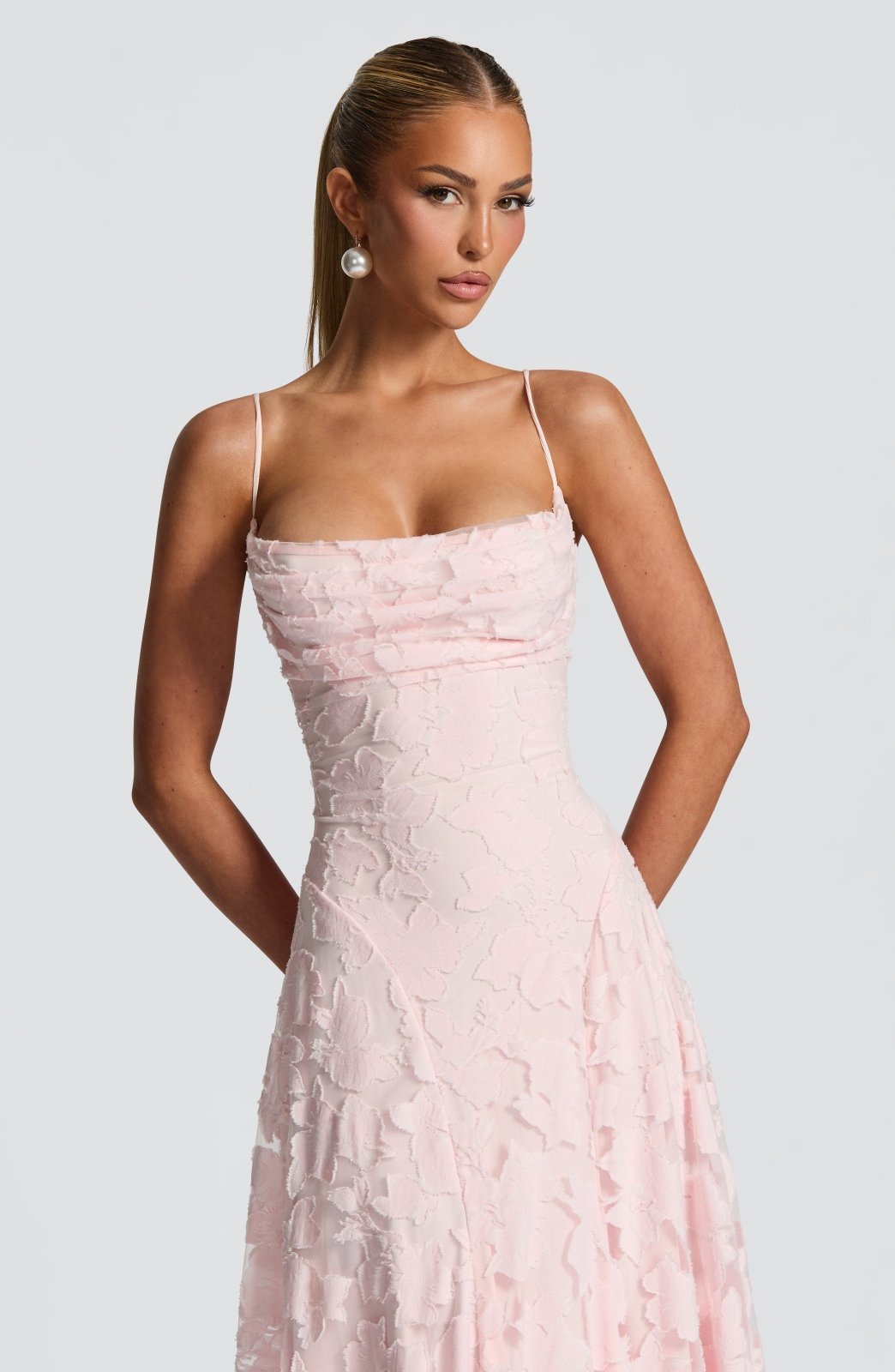 Miss | Jurk Dames Casual Maxi - Viscose - Miss Madera