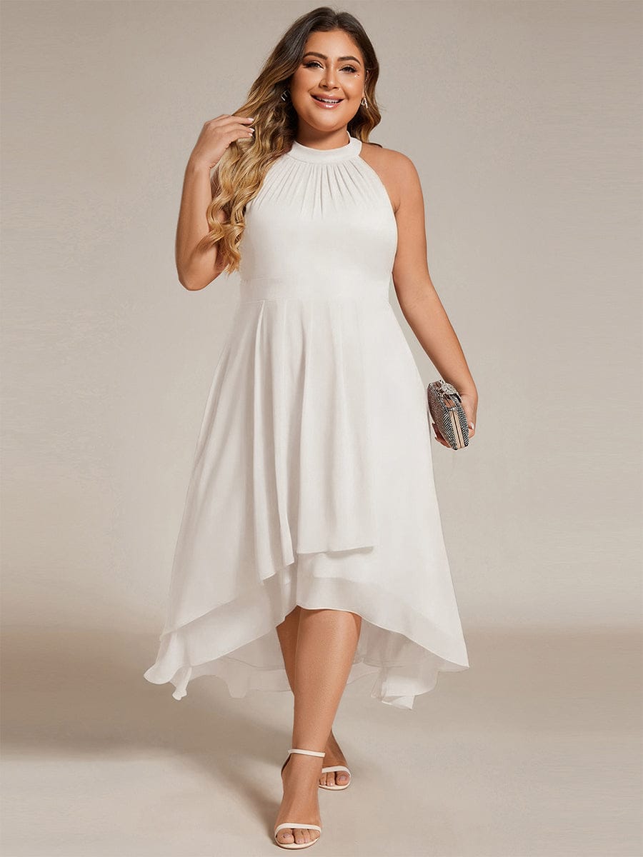 Miss | Jurk Dames Midi A - lijn Elegant - Chiffon - Miss Madera