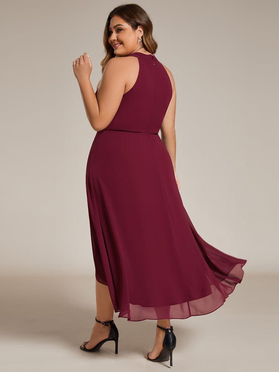 Miss | Jurk Dames Midi A - lijn Elegant - Chiffon - Miss Madera