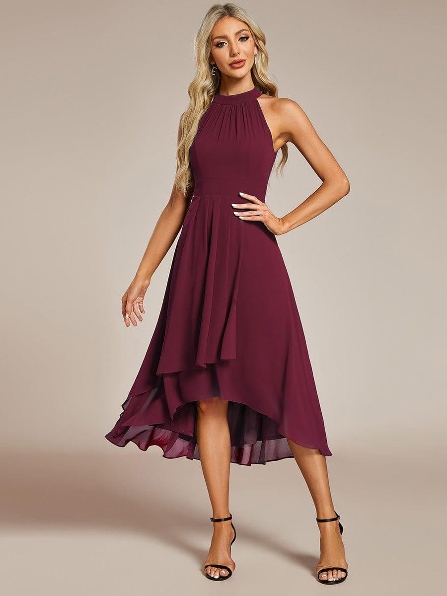 Miss | Jurk Dames Midi A - lijn Elegant - Chiffon - Miss Madera