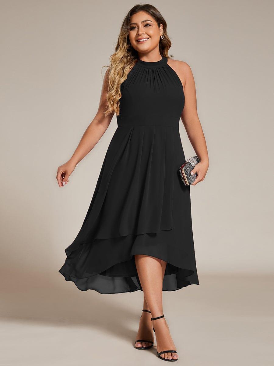 Miss | Jurk Dames Midi A - lijn Elegant - Chiffon - Miss Madera