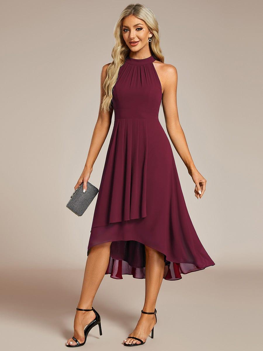 Miss | Jurk Dames Midi A - lijn Elegant - Chiffon - Miss Madera