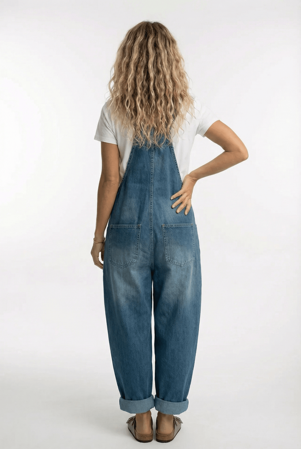 Miss | Tuinbroek Dames Relaxed - Denim - Miss Madera