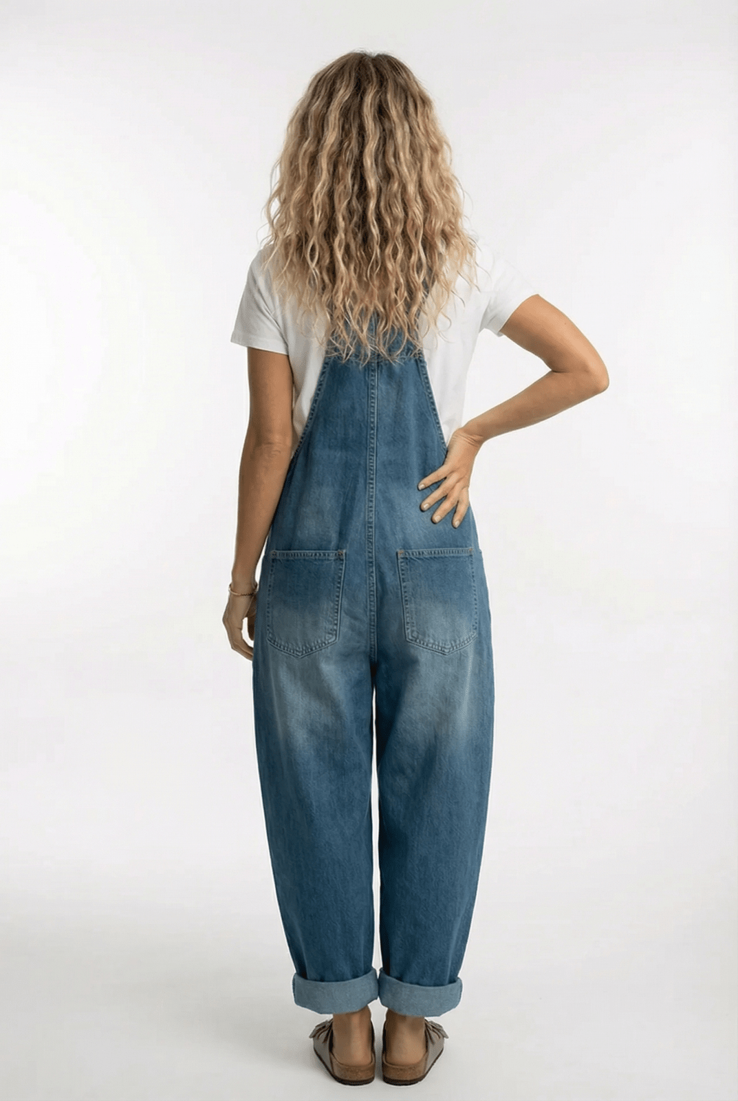 Miss | Tuinbroek Dames Relaxed - Denim - Miss Madera