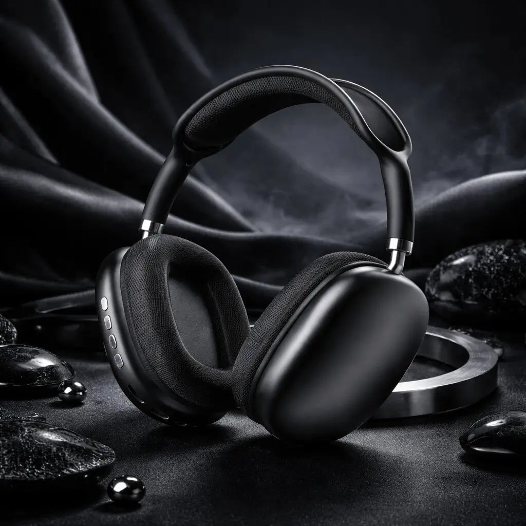 Over-Ear Bluetooth Headphones with Active Noise Cancelling (ANC) and Modern Design